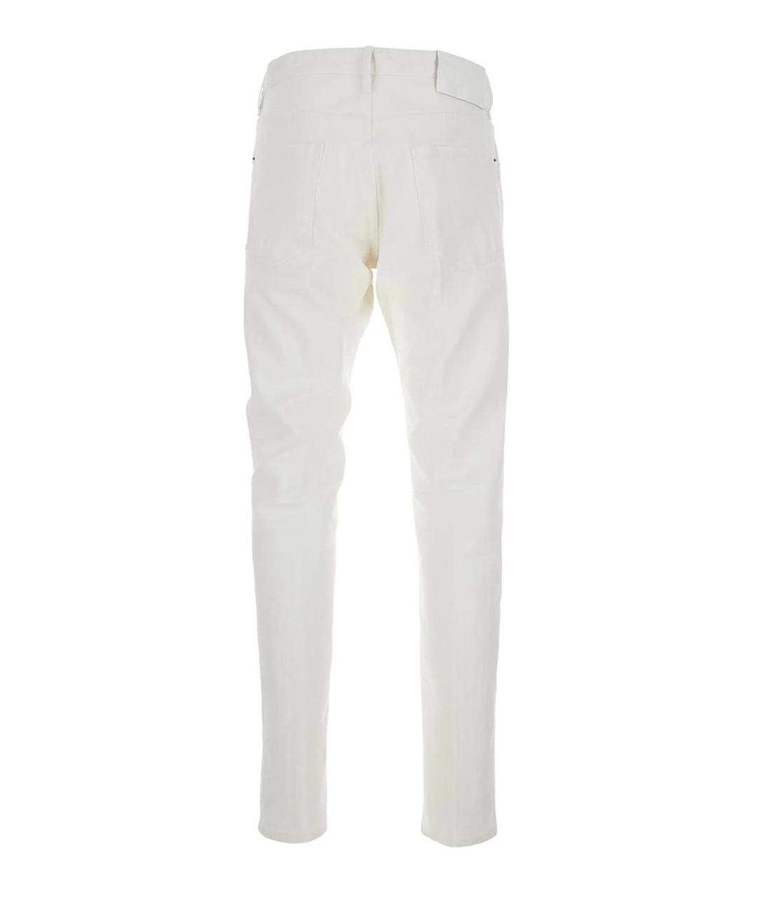 DSQUARED2 Белые хлопковые джинсы скинни, фото 2