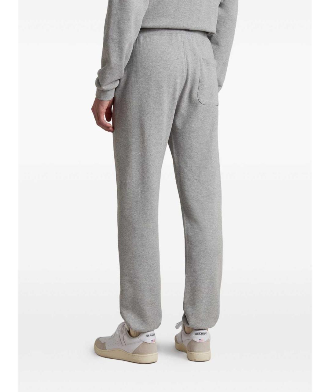 WOOLRICH Серые хлопковые повседневные брюки, фото 2