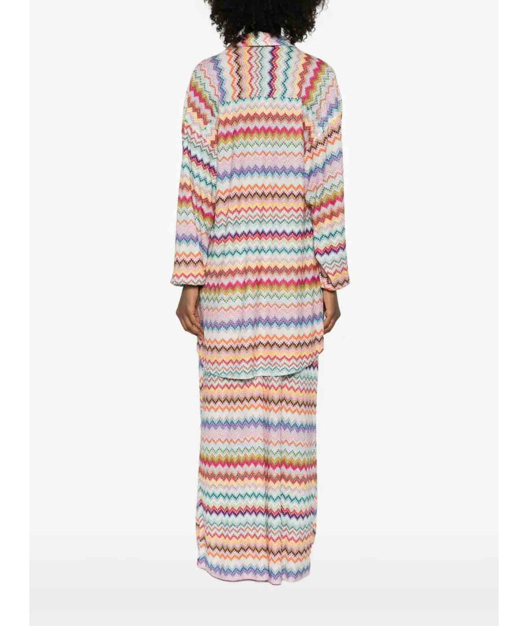 MISSONI Мульти вискозная рубашка, фото 4