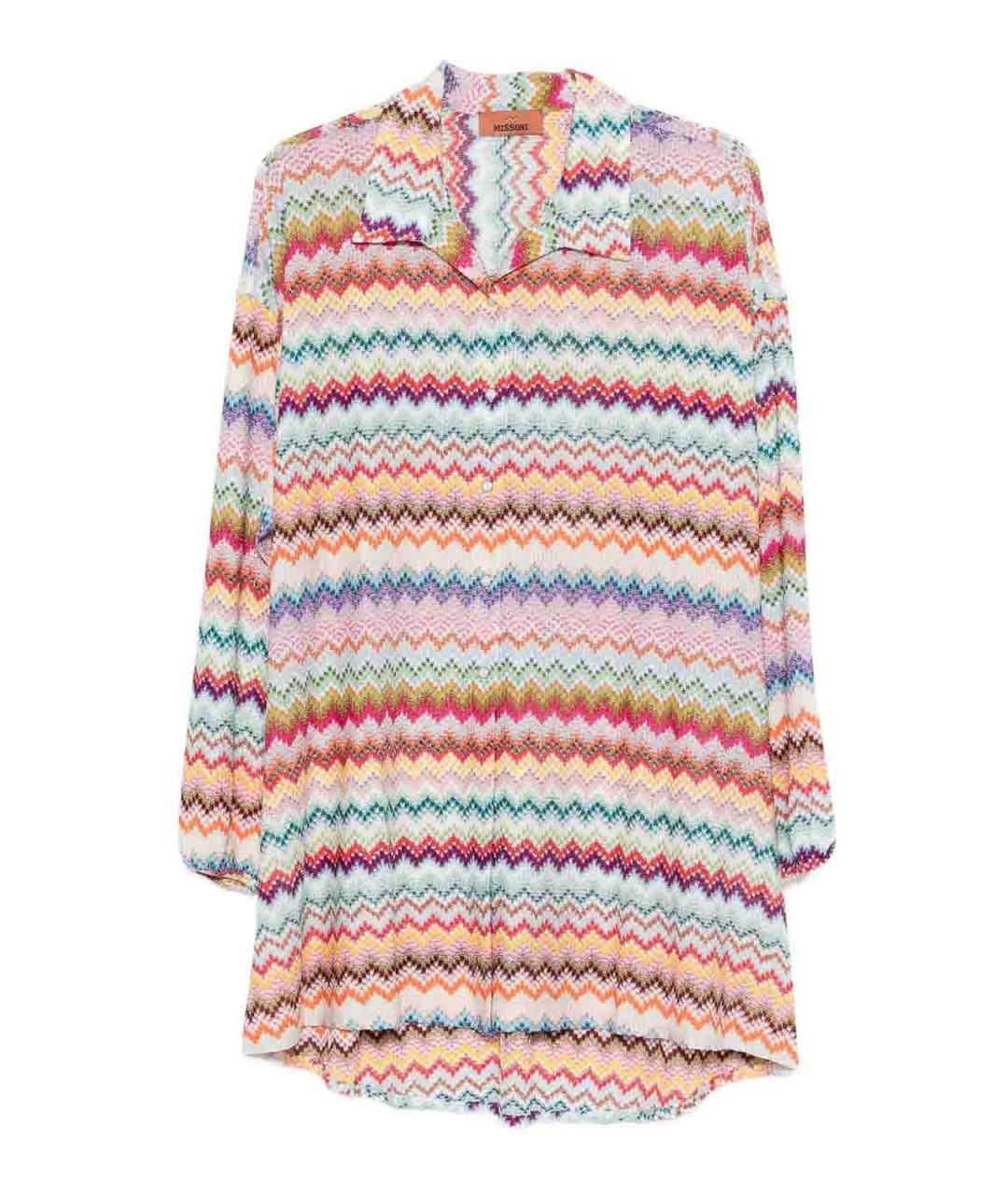 MISSONI Мульти вискозная рубашка, фото 1