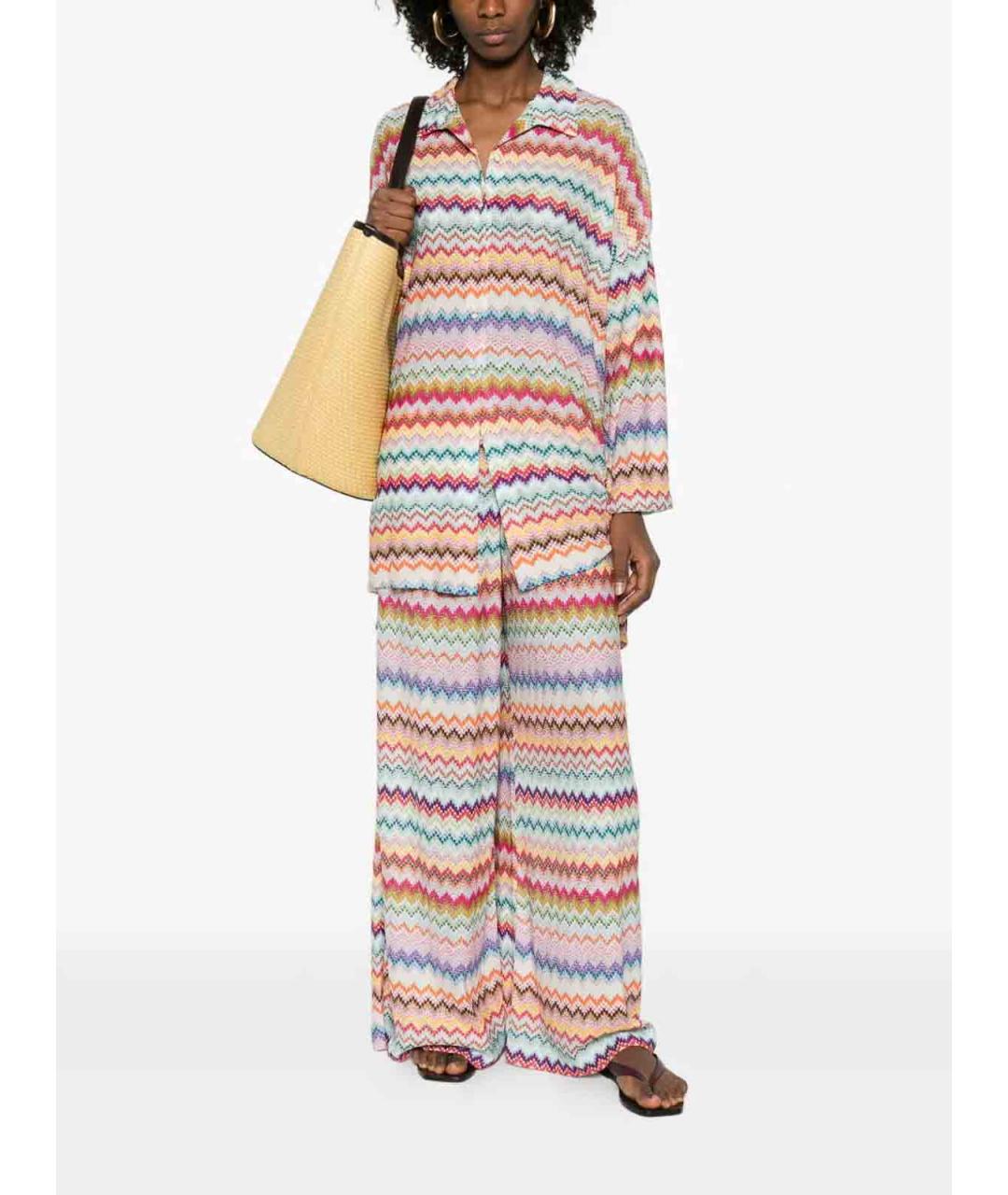 MISSONI Мульти вискозная рубашка, фото 2