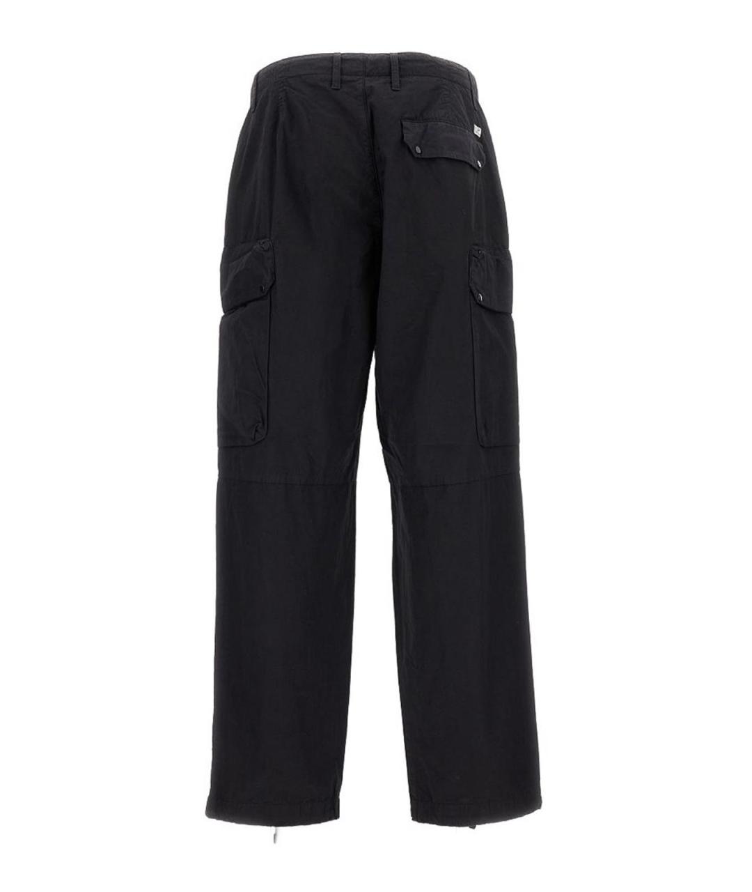 CP COMPANY Черные хлопковые повседневные брюки, фото 2