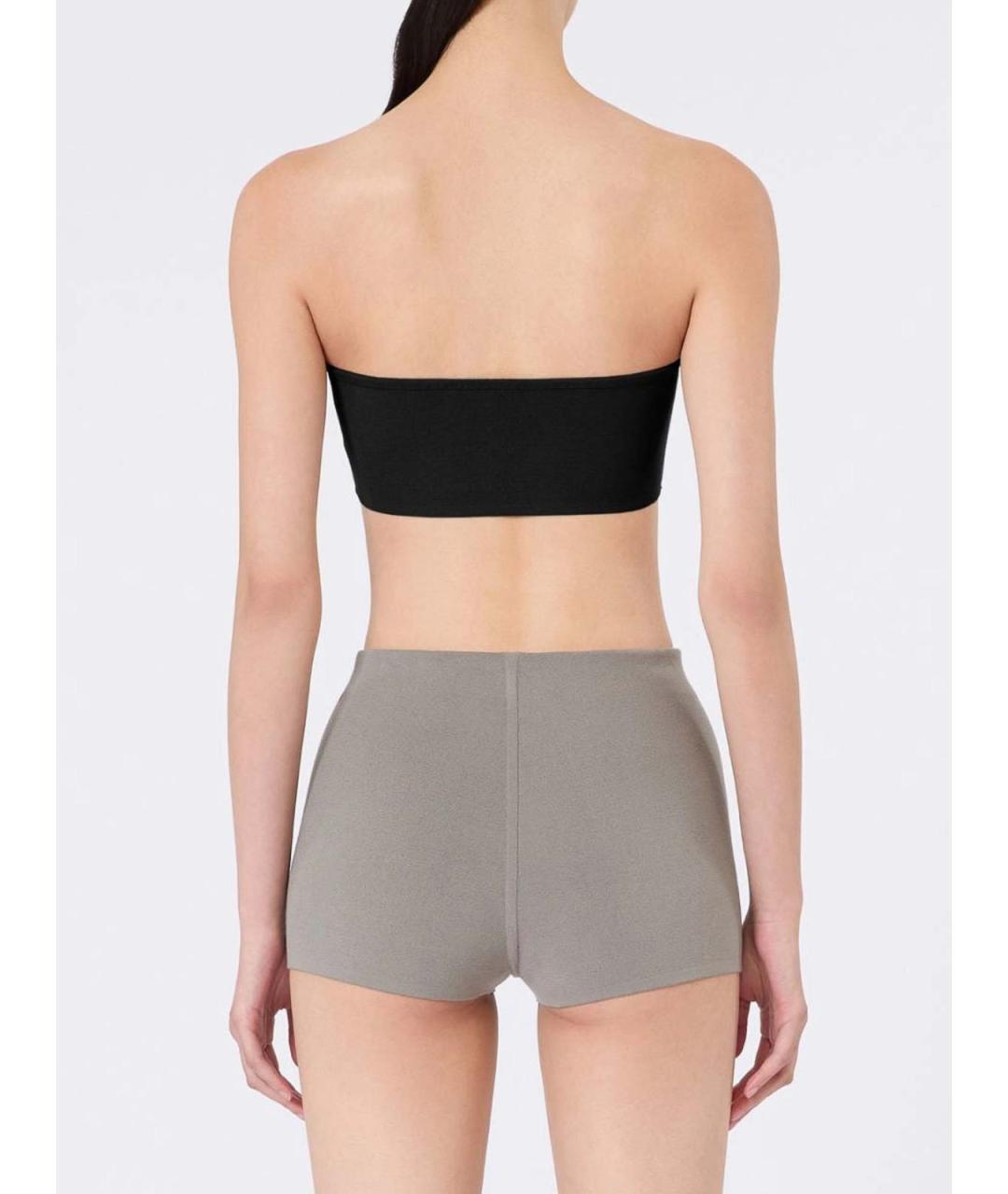MAX MARA Черная вискозная майка, фото 3
