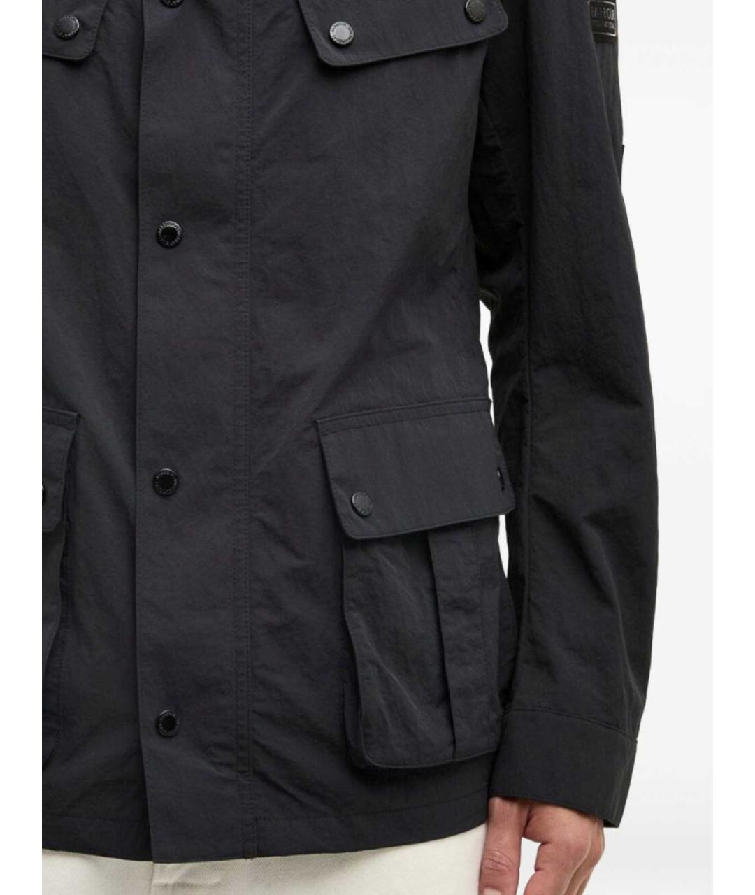 BARBOUR Черная полиамидовая куртка, фото 2