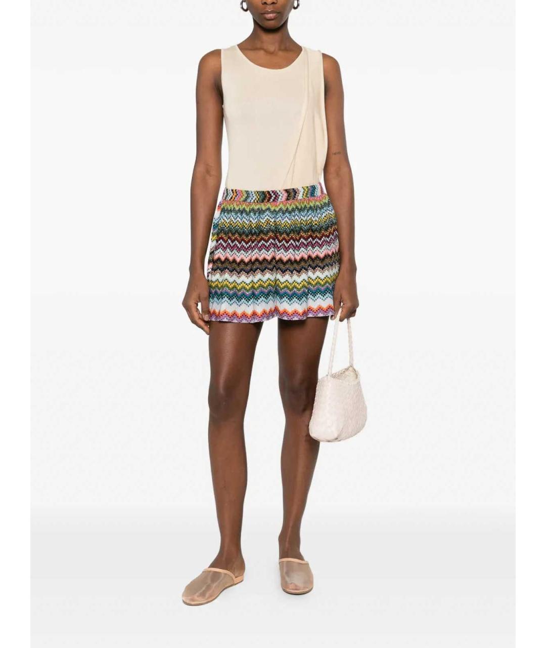 MISSONI Мульти вискозные шорты, фото 2
