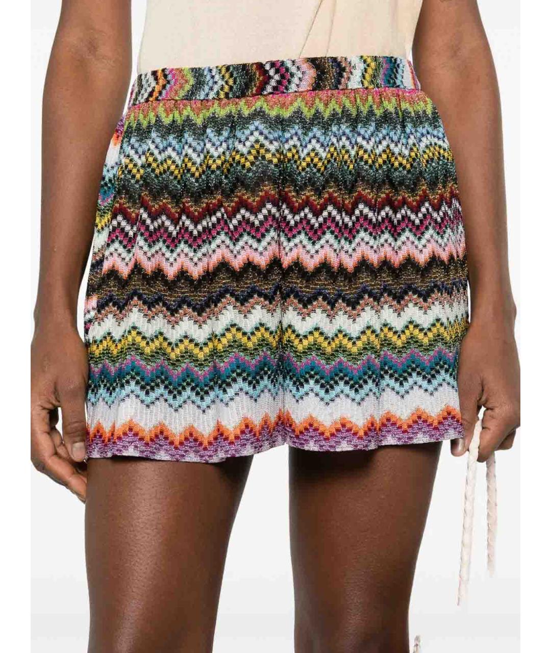 MISSONI Мульти вискозные шорты, фото 5