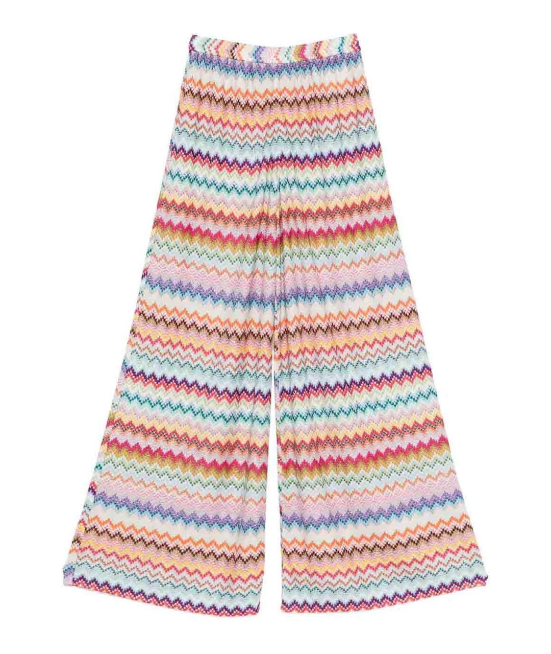 MISSONI Мульти вискозные брюки широкие, фото 1