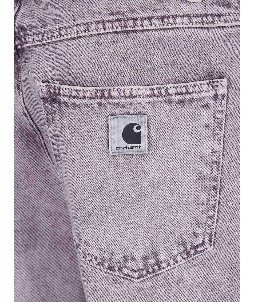 CARHARTT Серые хлопковые шорты, фото 3