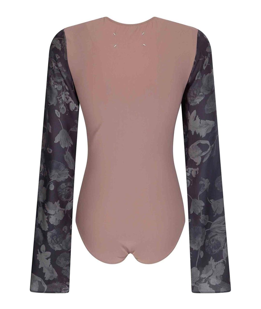 MAISON MARGIELA Бежевое боди, фото 2