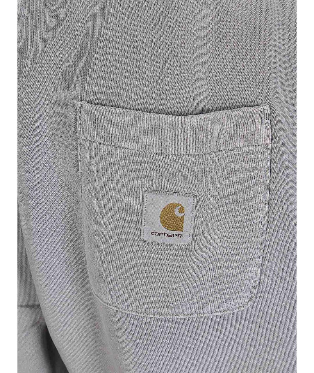CARHARTT Серые хлопковые шорты, фото 3