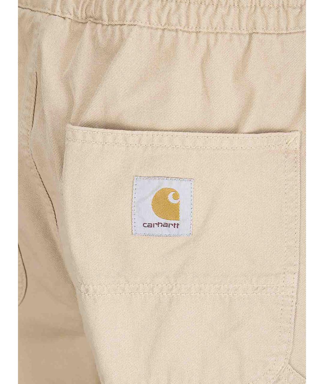 CARHARTT Бежевые хлопковые шорты, фото 3