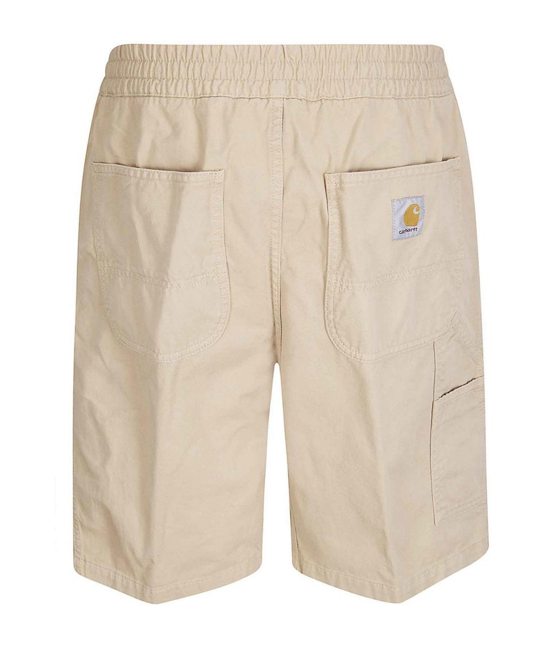 CARHARTT Бежевые хлопковые шорты, фото 2