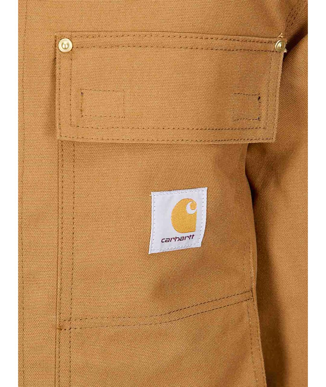 CARHARTT Коричневая хлопковая куртка, фото 3