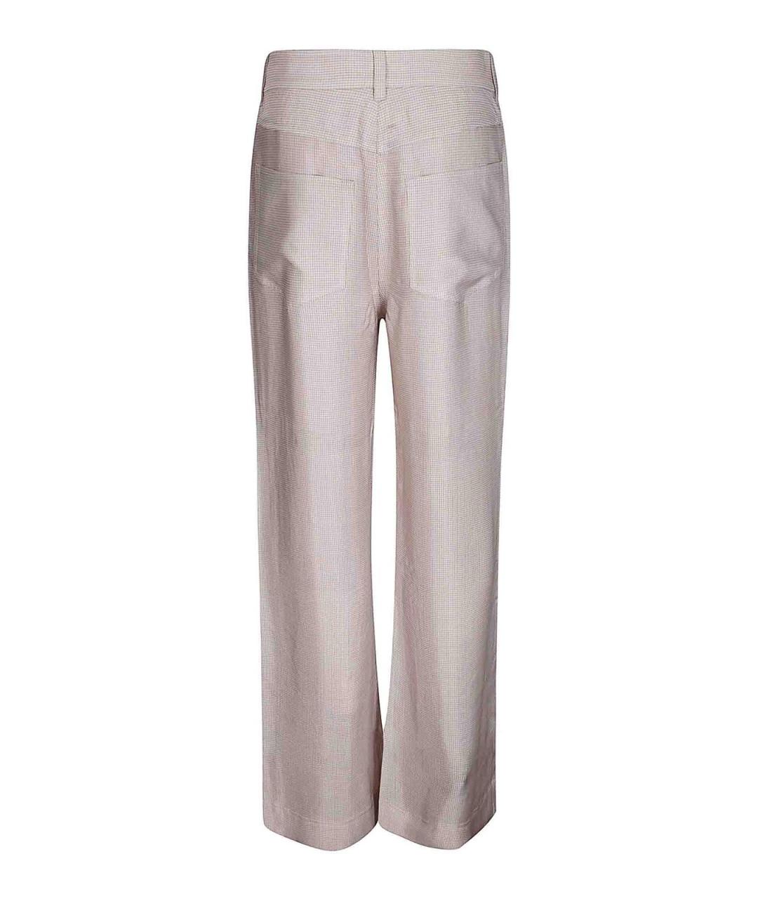 ACNE STUDIOS Бежевые прямые брюки, фото 2