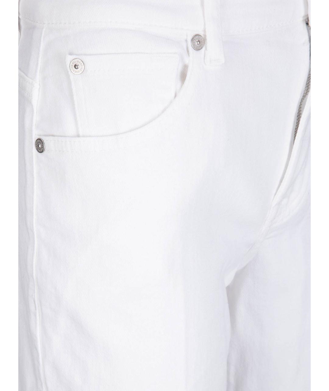 7 FOR ALL MANKIND Хлопковые прямые джинсы, фото 3