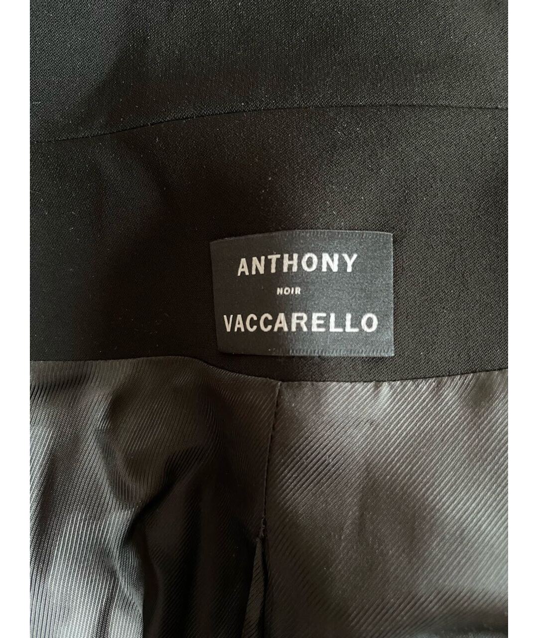 ANTHONY VACCARELLO Черный полиэстеровый жакет/пиджак, фото 8