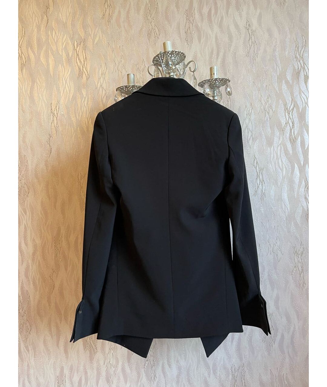 ANTHONY VACCARELLO Черный полиэстеровый жакет/пиджак, фото 2