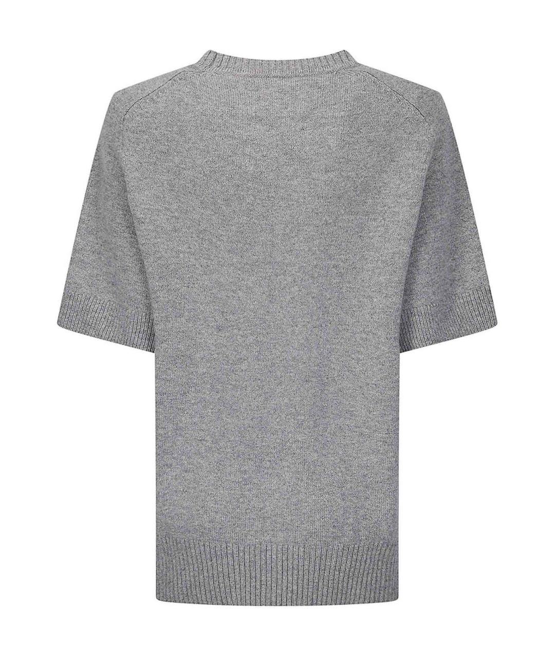 EXTREME CASHMERE Серая кашемировая майка, фото 2
