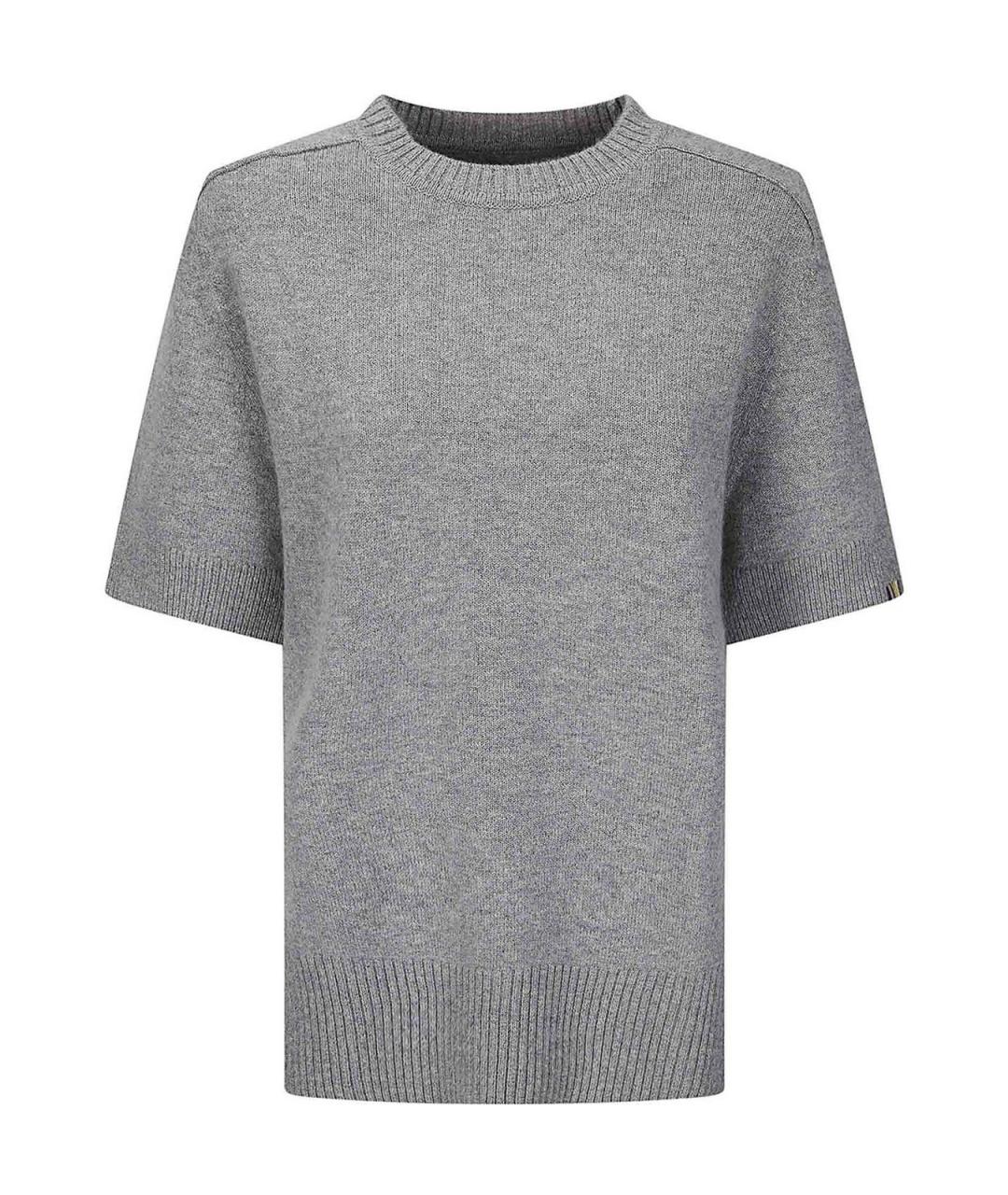 EXTREME CASHMERE Серая кашемировая майка, фото 1