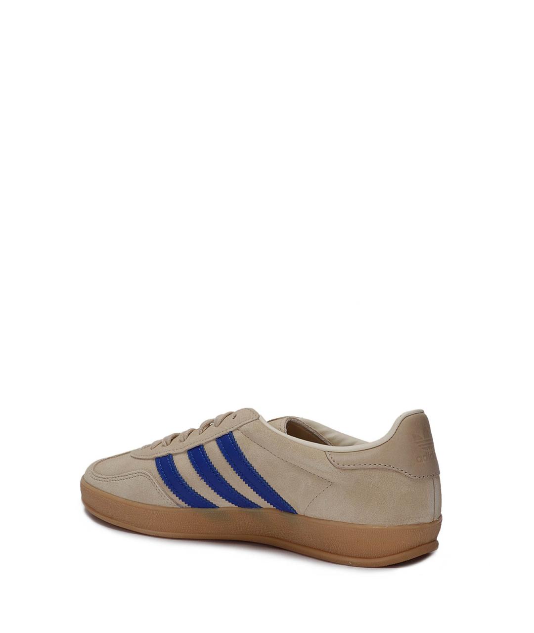 ADIDAS Коричневые замшевые низкие кроссовки / кеды, фото 3
