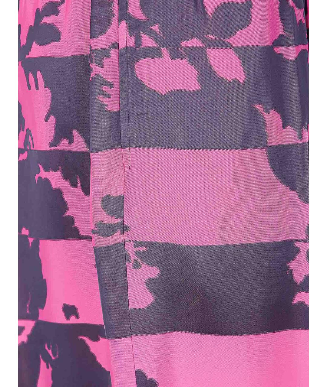 DRIES VAN NOTEN Мульти ацетатные брюки узкие, фото 3