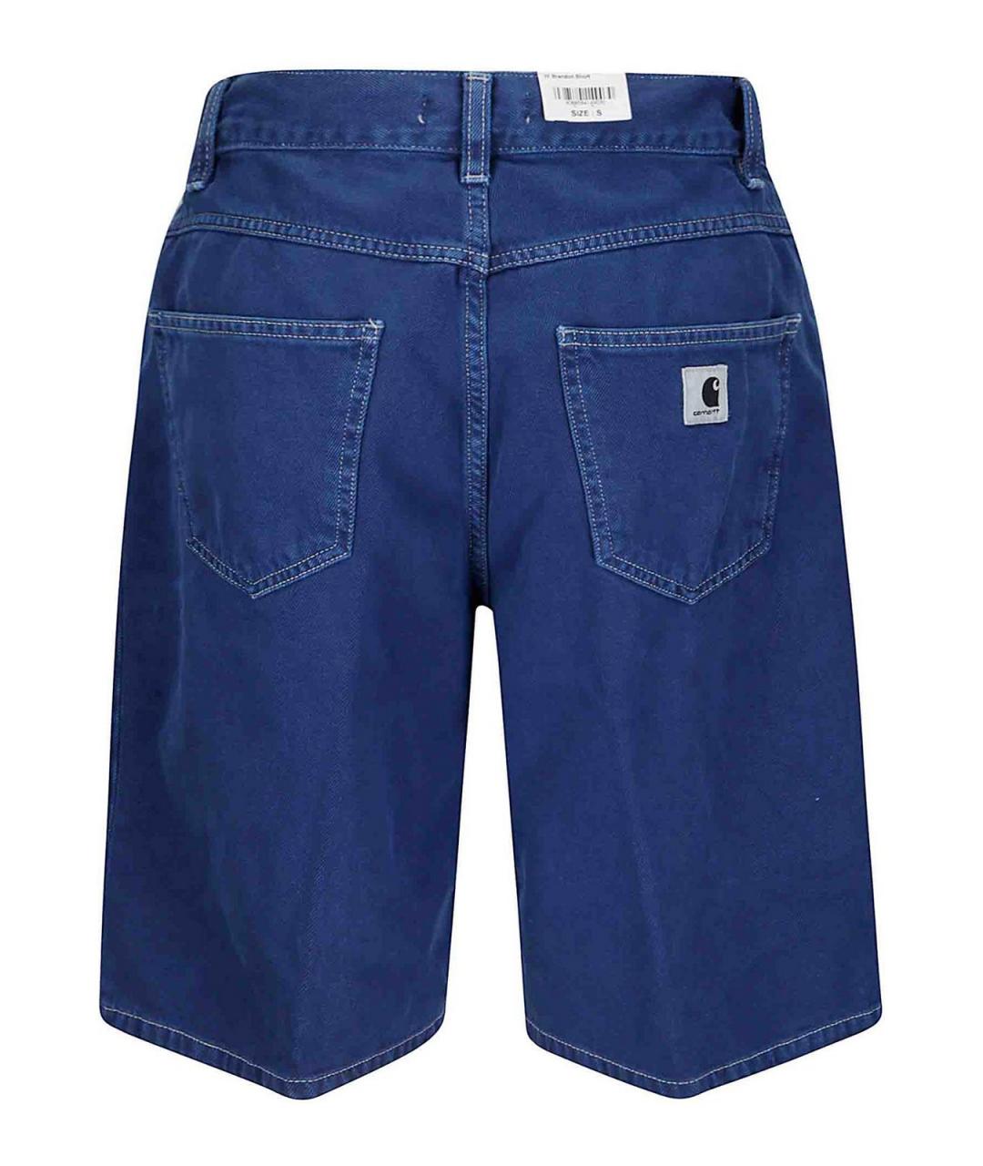 CARHARTT Синие хлопковые шорты, фото 2
