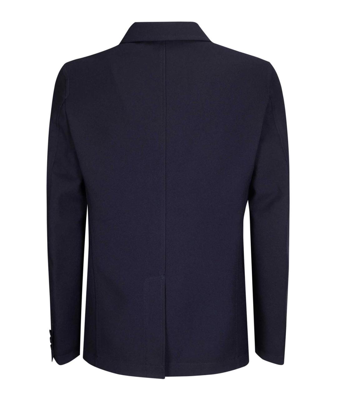 COMME DES GARÇONS SHIRT Синий полиэстеровый пиджак, фото 2