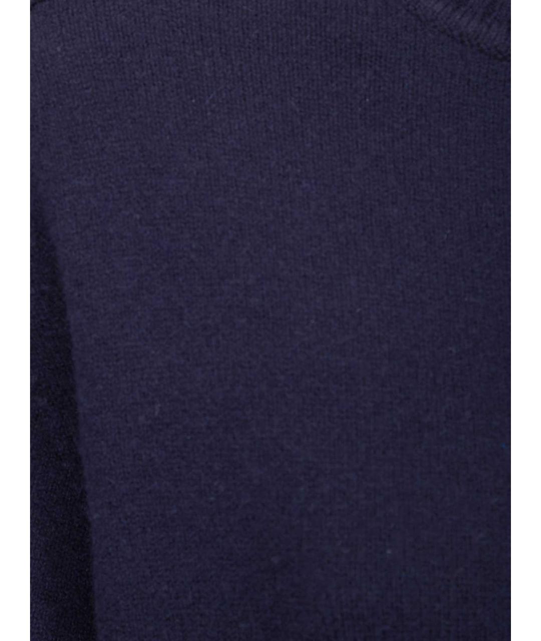 EXTREME CASHMERE Темно-синяя кашемировая майка, фото 3