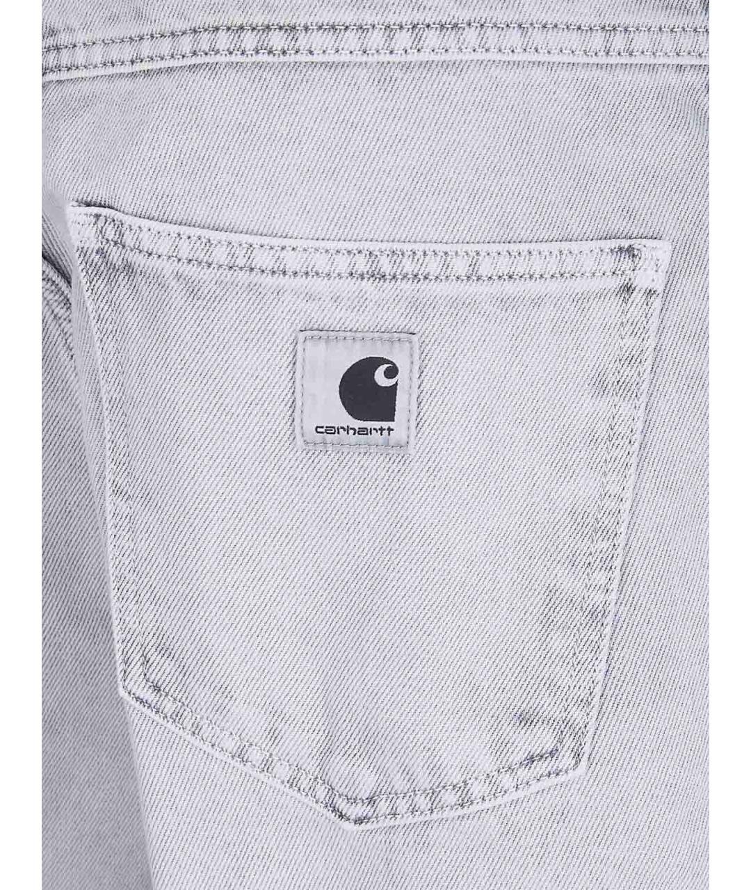 CARHARTT Серые хлопковые шорты, фото 3