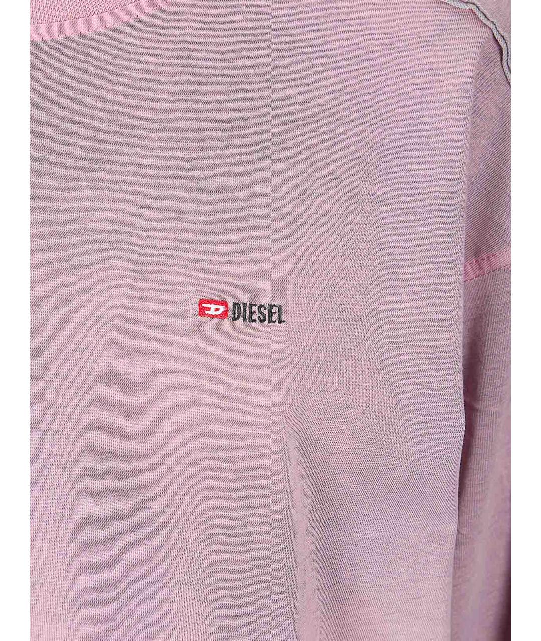 DIESEL Черная хлопковая майка, фото 3