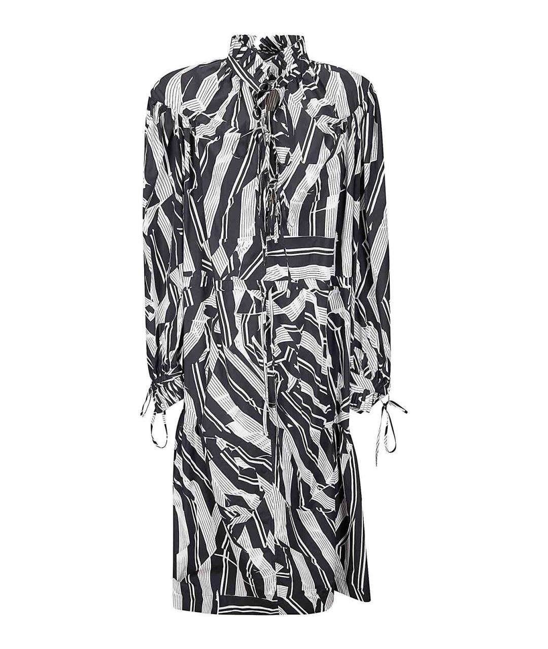 DRIES VAN NOTEN Мульти хлопковое повседневное платье, фото 1