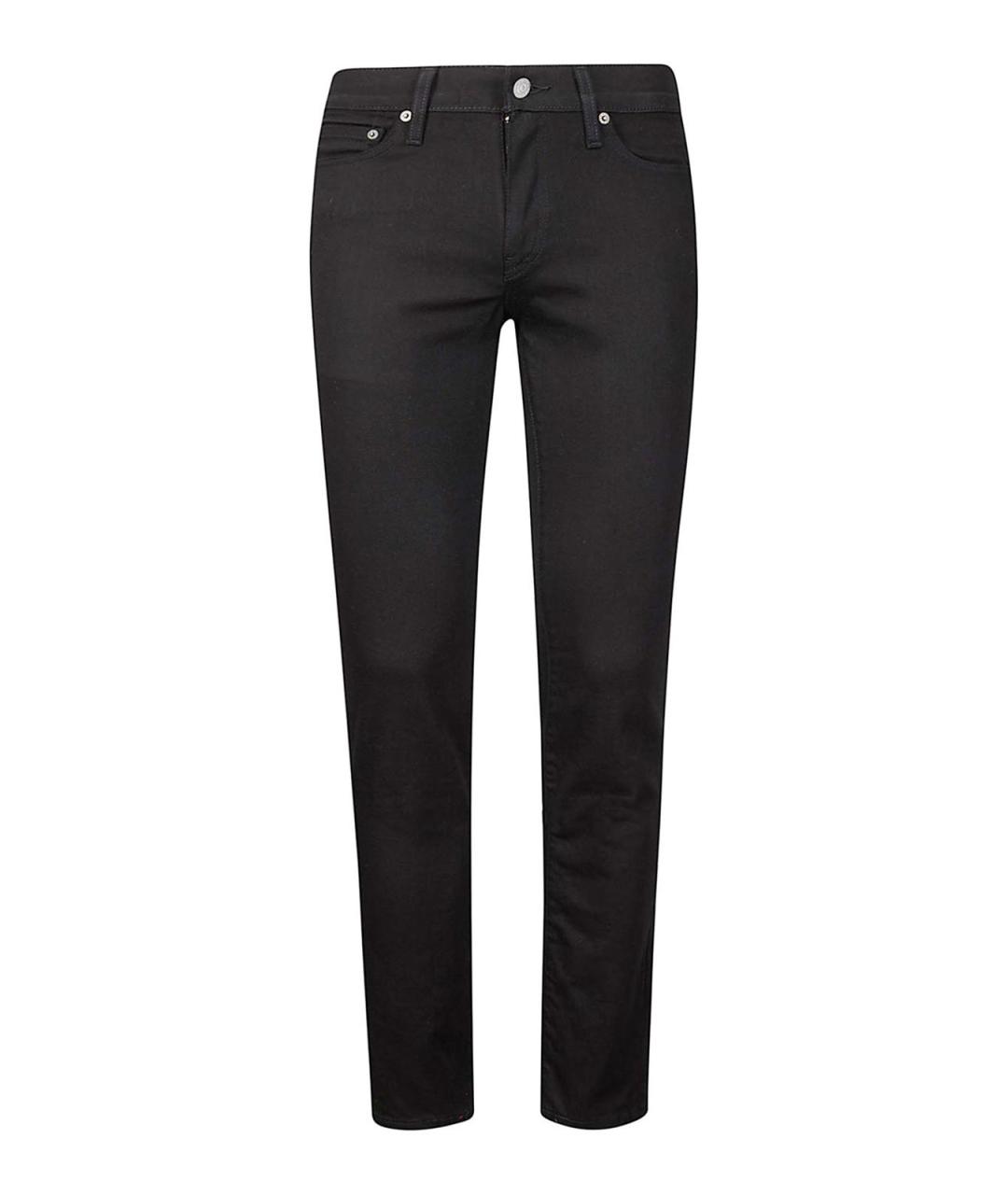 LEVI'S Синие хлопковые прямые джинсы, фото 1