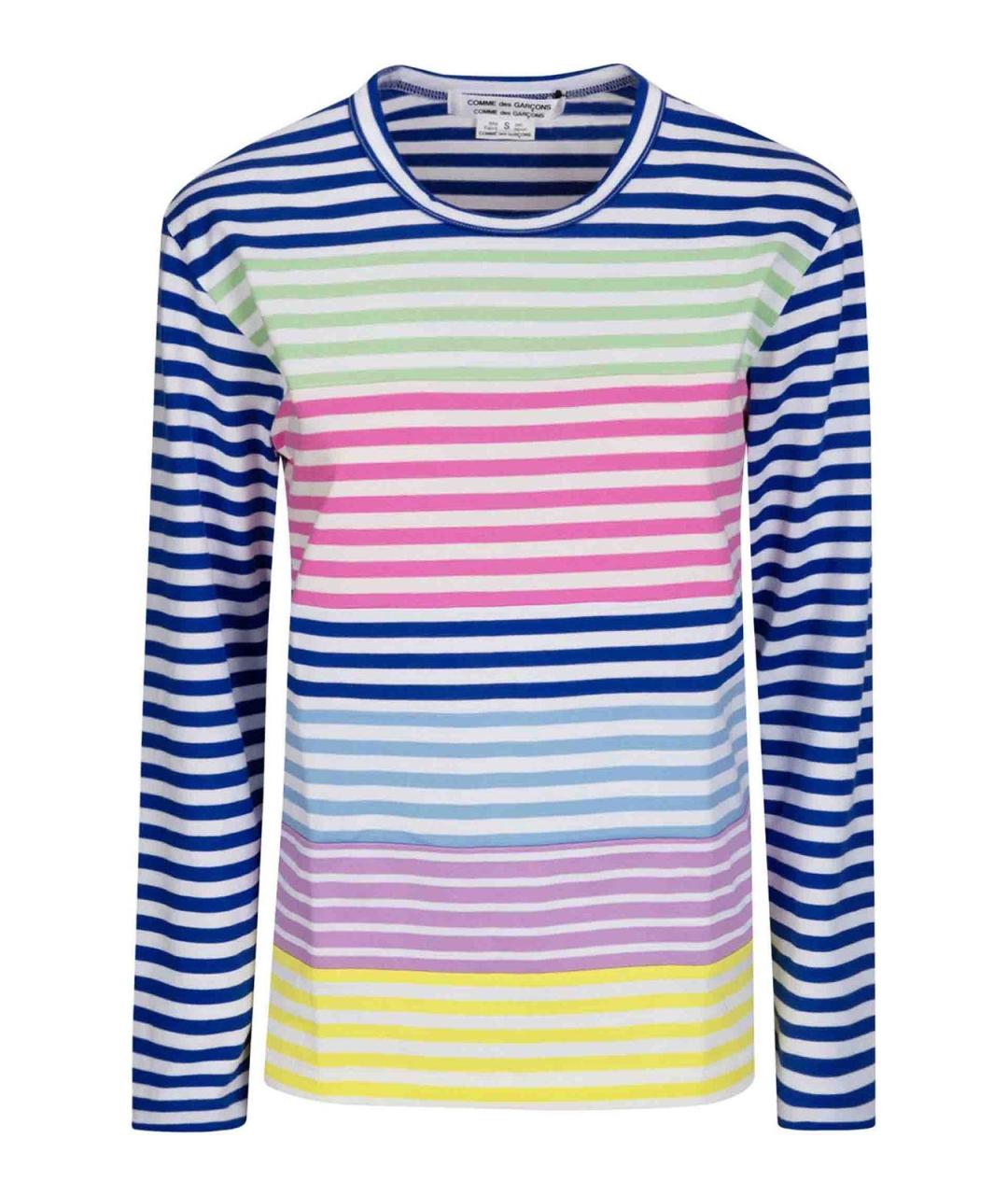 COMME DES GARÇONS Мульти хлопковая футболка, фото 1