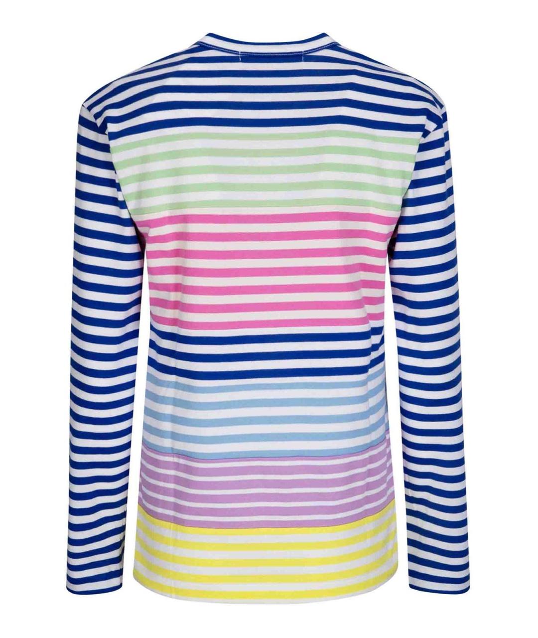 COMME DES GARÇONS Мульти хлопковая футболка, фото 2