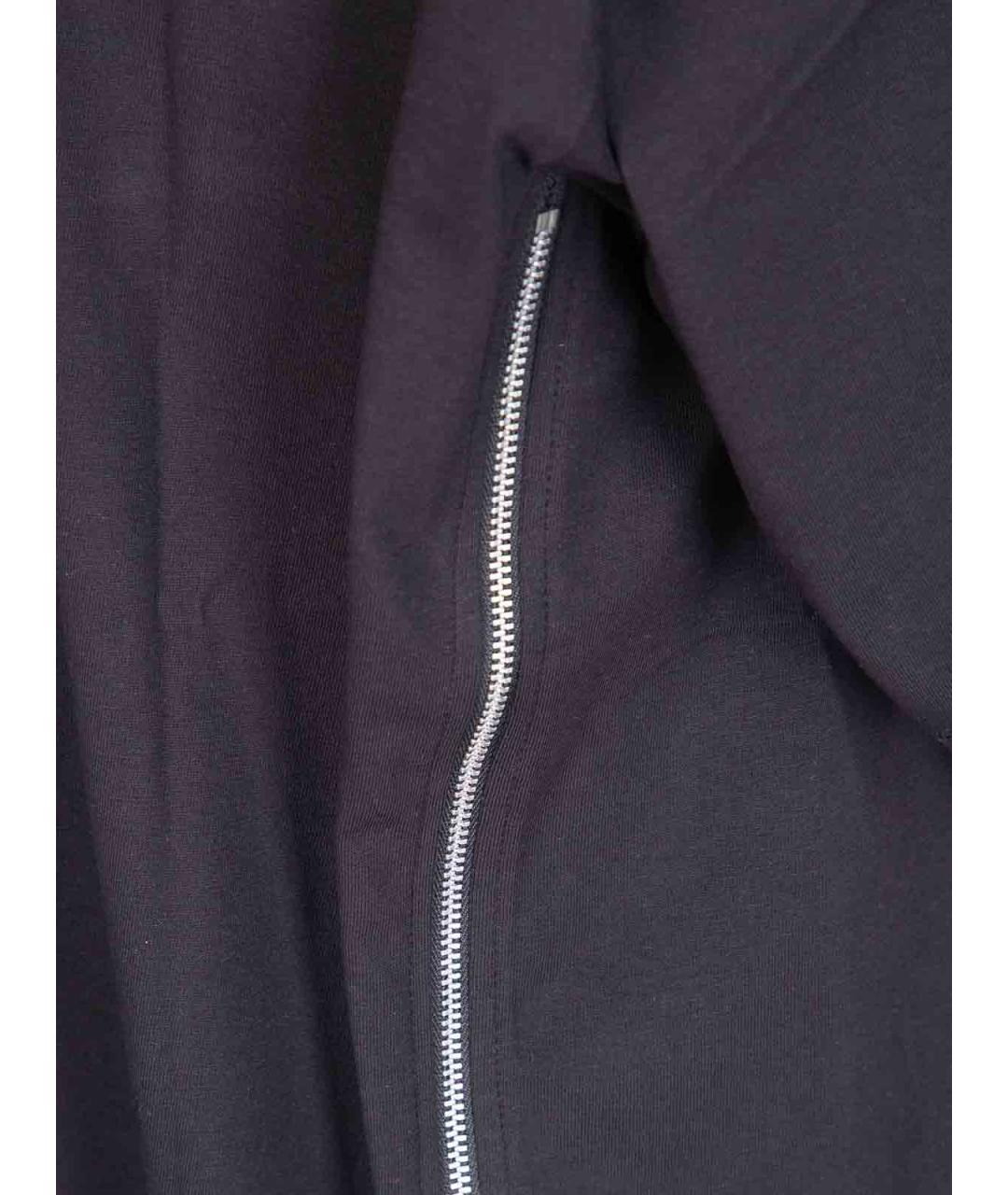 COMME DES GARÇONS SHIRT Черная хлопковая футболка, фото 3