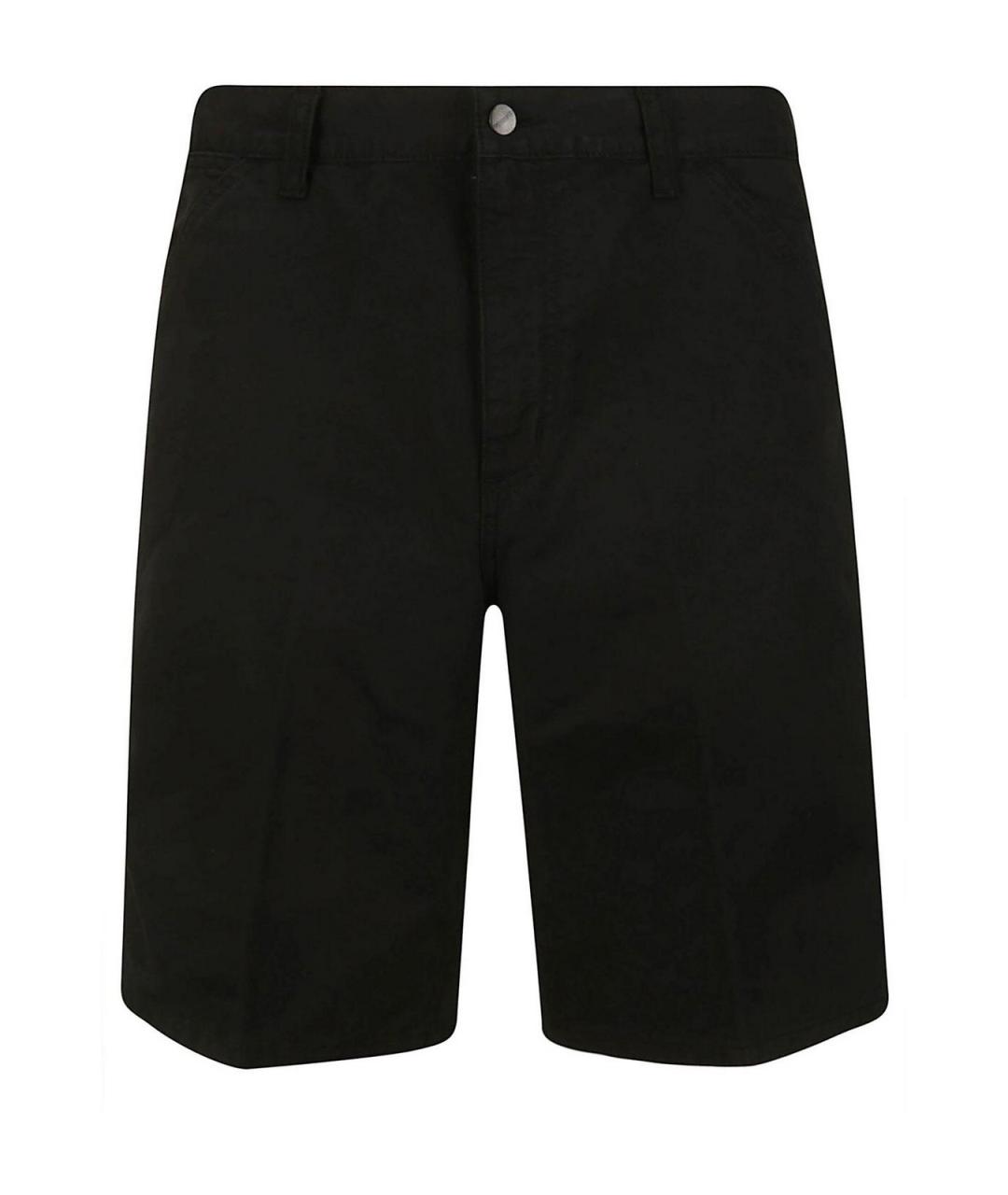 CARHARTT Черные хлопковые шорты, фото 1