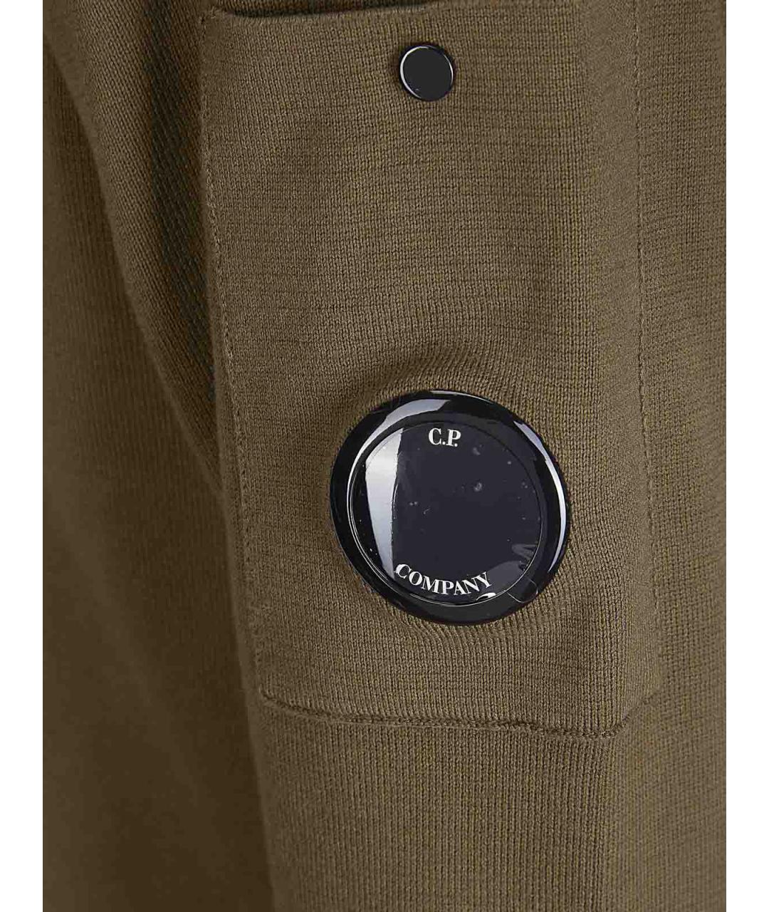 CP COMPANY Хаки хлопковый джемпер / свитер, фото 3