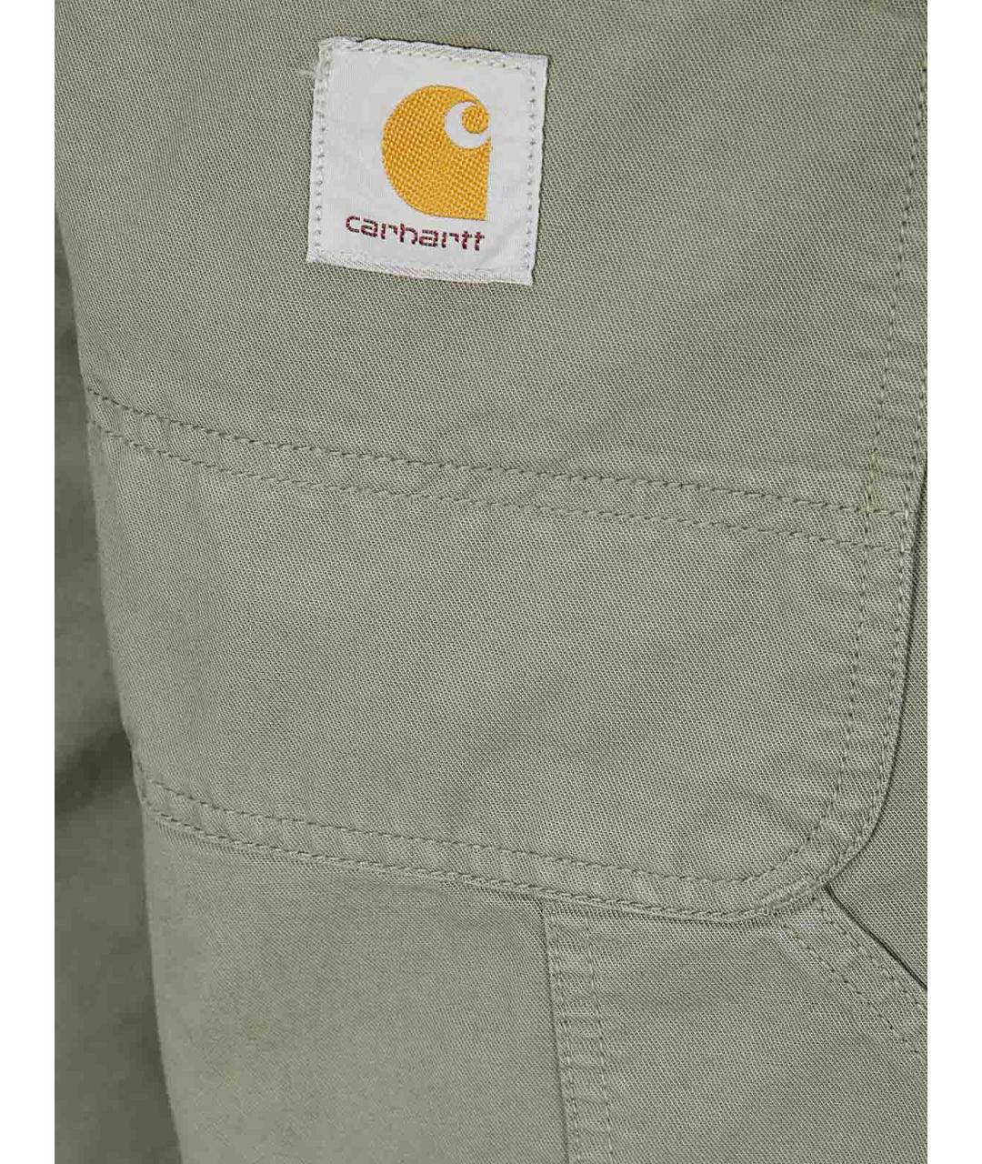 CARHARTT Зеленые хлопковые шорты, фото 3