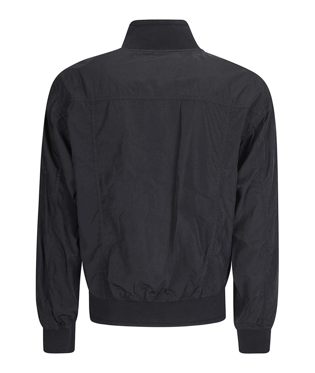 CP COMPANY Черная полиэстеровая куртка, фото 2