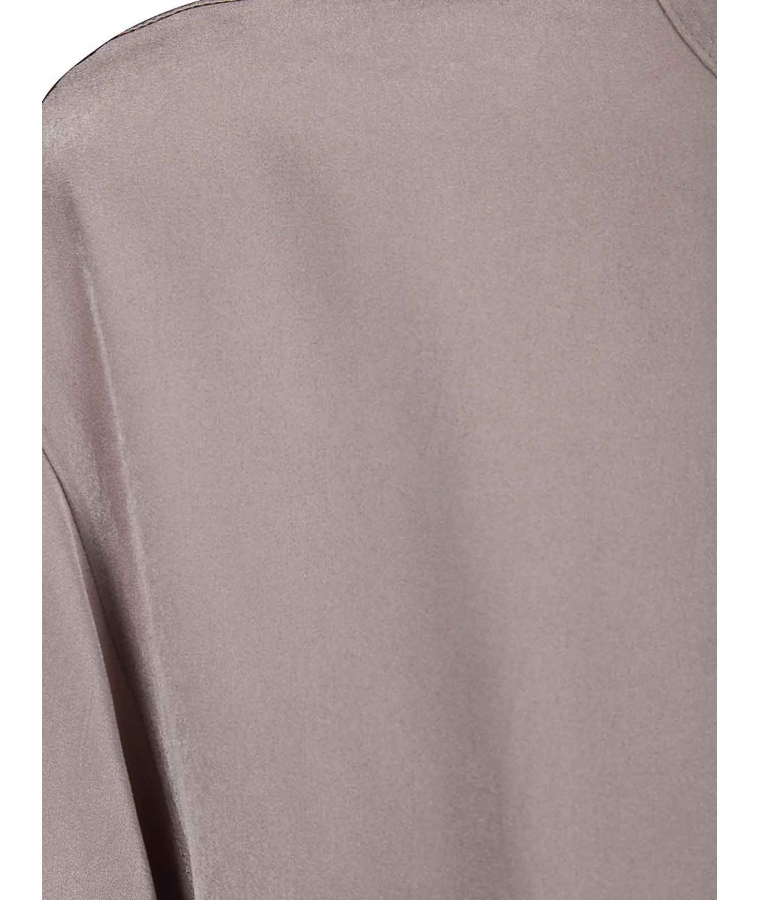 CALVIN KLEIN Серая полиэстеровая рубашка, фото 3