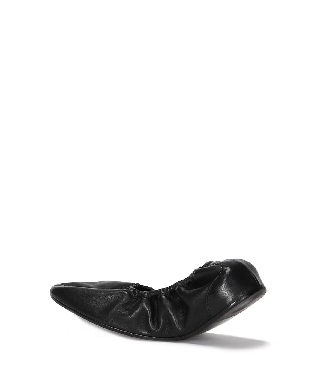 MM6 MAISON MARGIELA Черные кожаные балетки, фото 3