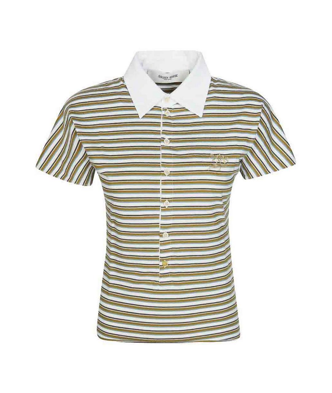 GOLDEN GOOSE DELUXE BRAND Мульти хлопковая футболка, фото 1