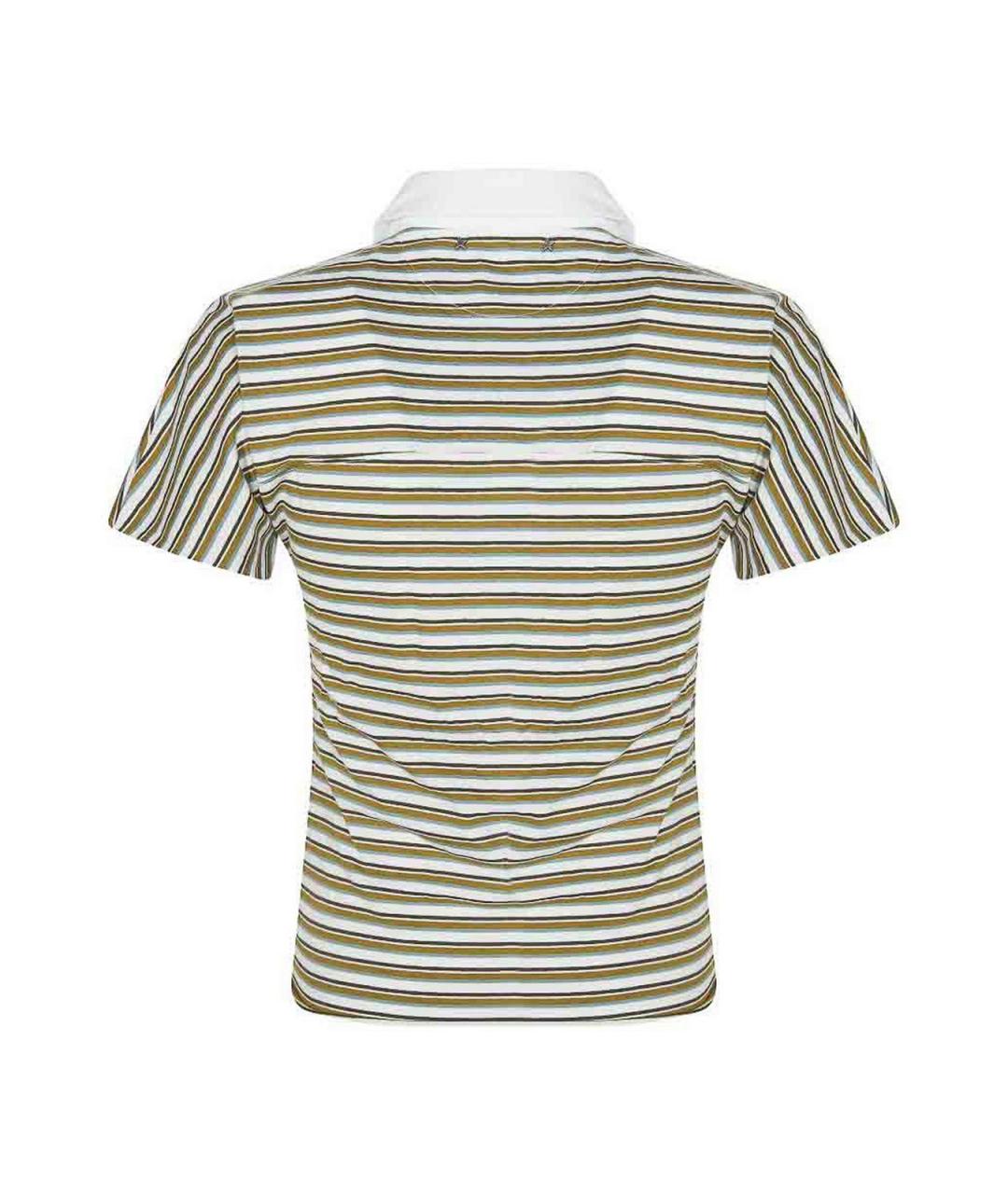 GOLDEN GOOSE DELUXE BRAND Мульти хлопковая футболка, фото 2