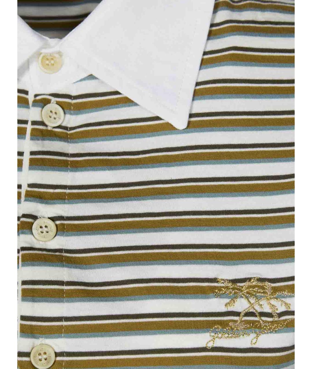 GOLDEN GOOSE DELUXE BRAND Мульти хлопковая футболка, фото 3