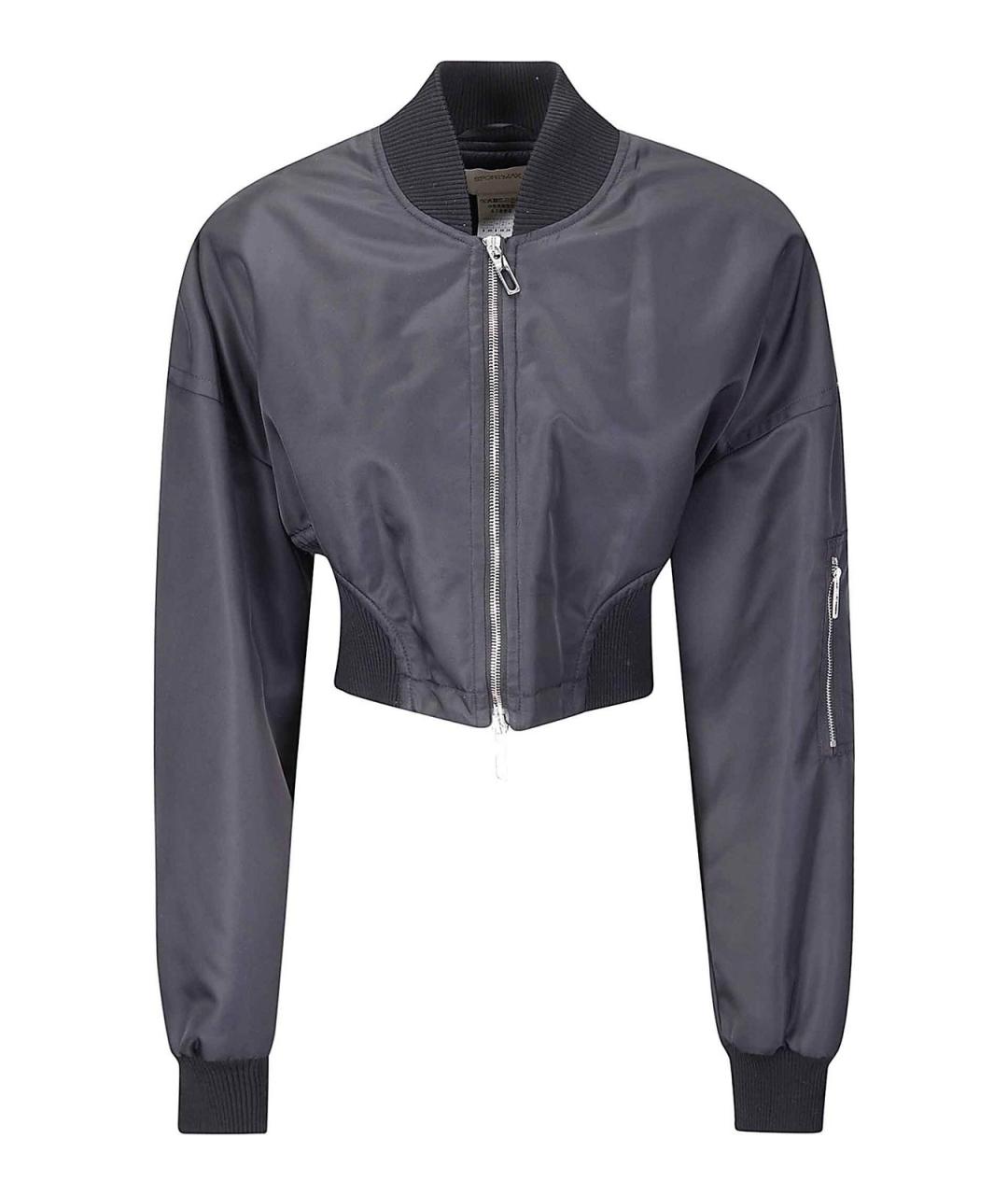 SPORTMAX Черная полиамидовая куртка, фото 1