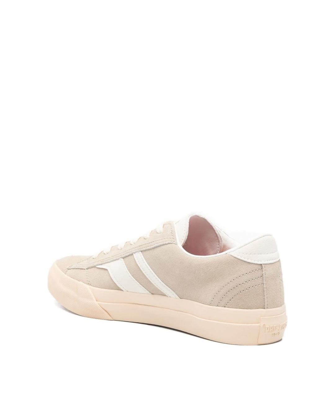 PRO-KEDS Бежевые низкие кроссовки / кеды, фото 4