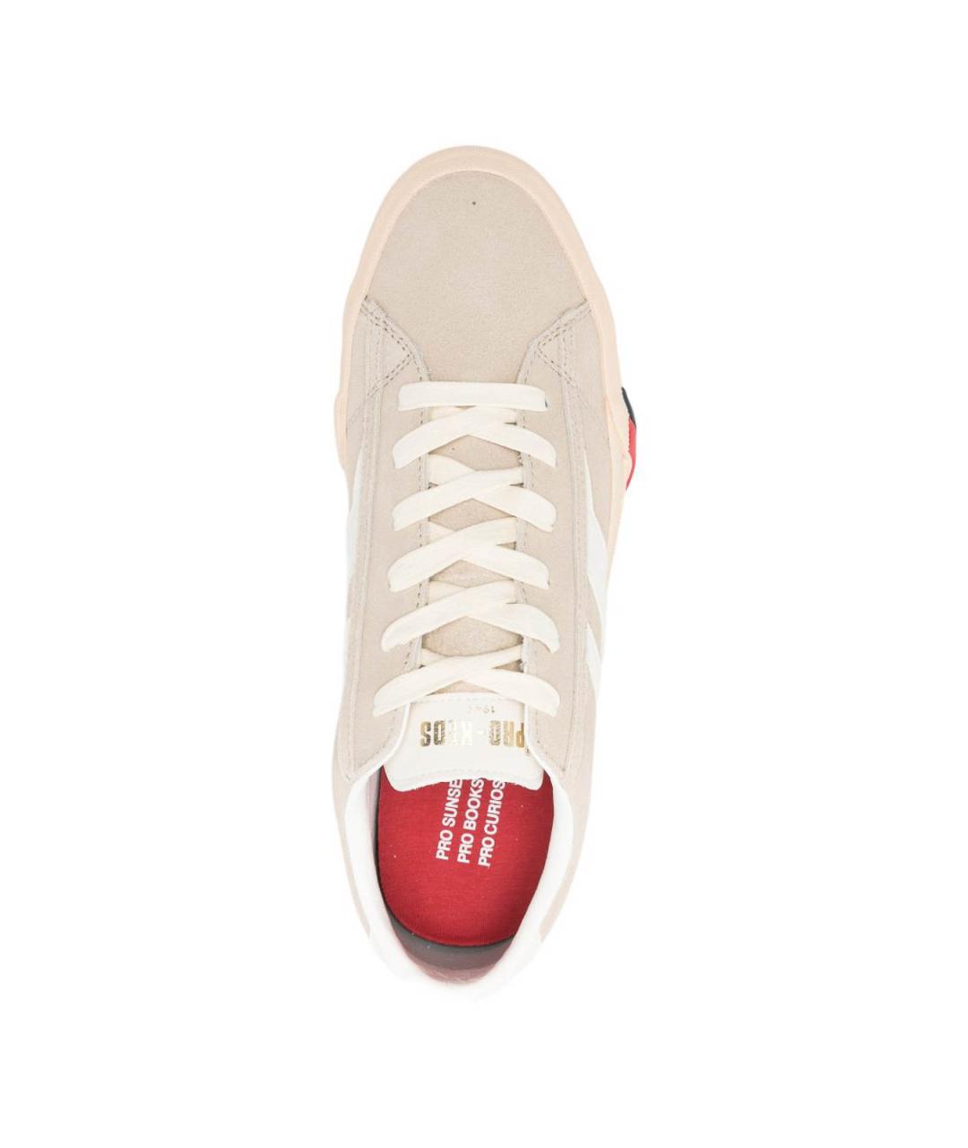 PRO-KEDS Бежевые низкие кроссовки / кеды, фото 3