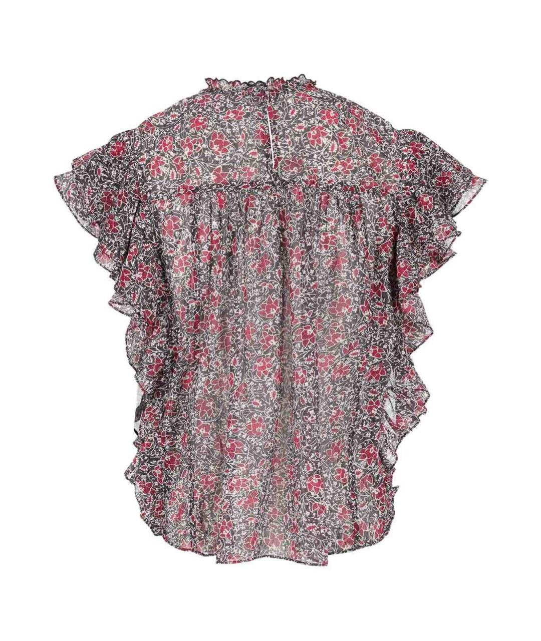 ISABEL MARANT Мульти хлопковая футболка, фото 3