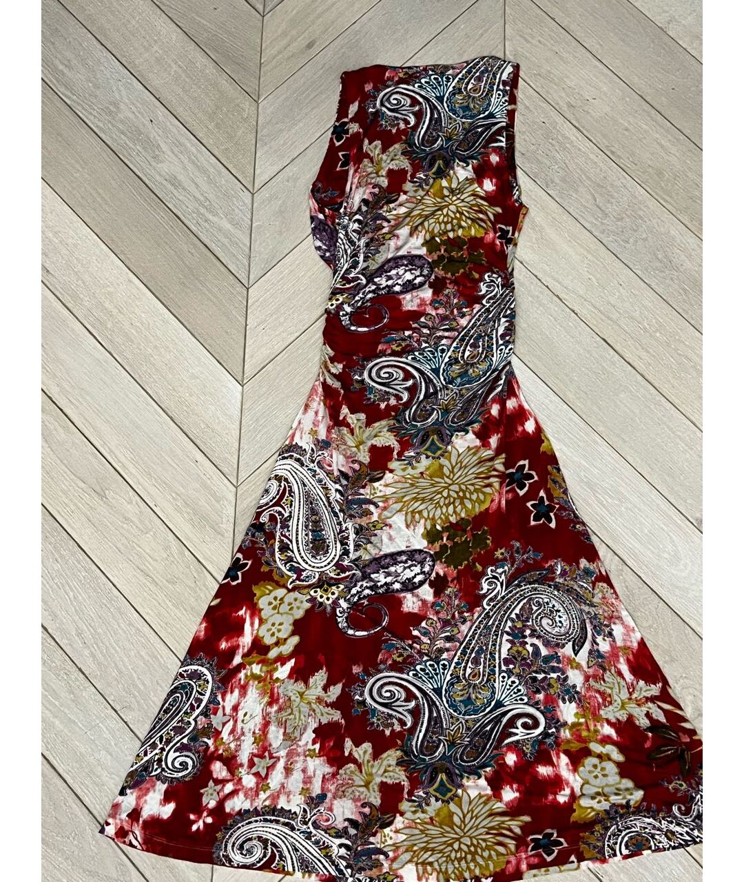 ETRO Мульти вискозное платье, фото 2
