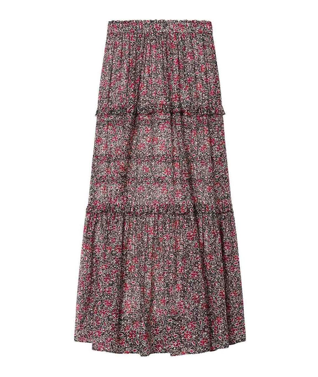 ISABEL MARANT Бежевая хлопковая юбка макси, фото 1
